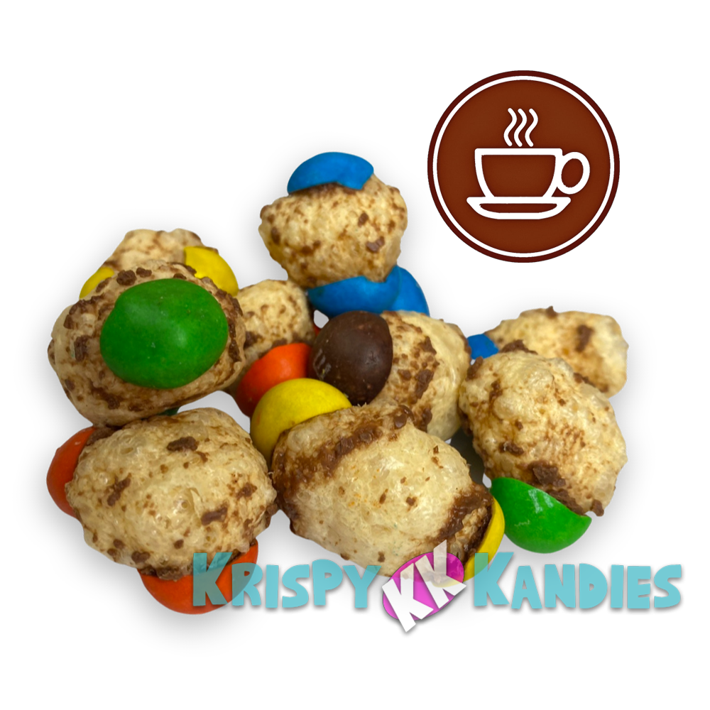 Freeze Dried Caramel Cold Brew M&Ms - Caramel Comets – Krispy Kandies Freeze Dried Caramel Cold Brew M&Ms - Caramel Comets – Krispy Kandies