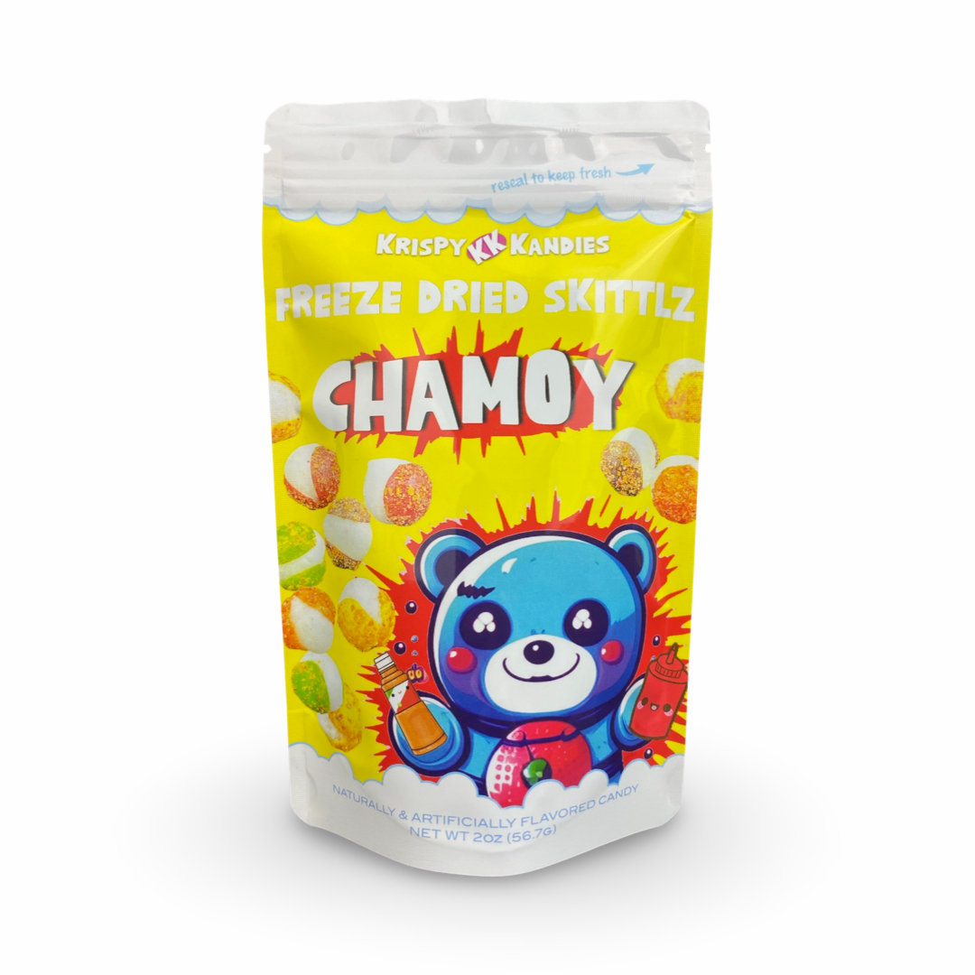 freeze dried chamoy skittles