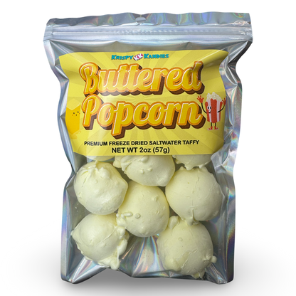 Buttered Popcorn Freeze dried taffy