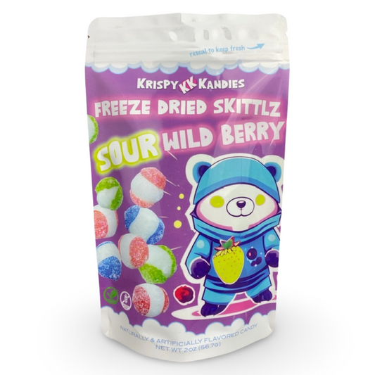 Freeze Dried Sour Wild Berry Skittles